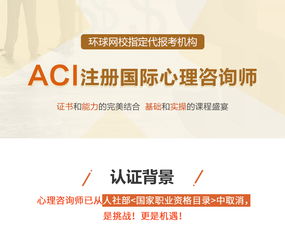 aci注册国际心理咨询师精品vip班